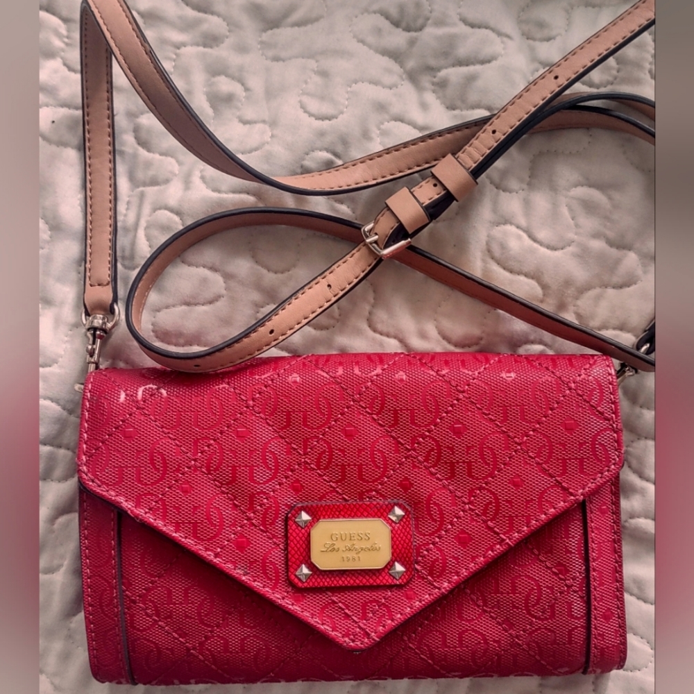 Guess Red Crossbody Bag
